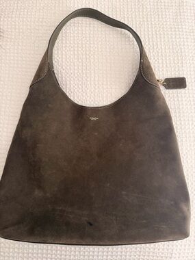 Coach Brooklyn 39 olive suede